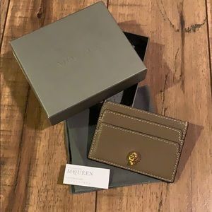 ALEXANDER MCQUEEN card holder